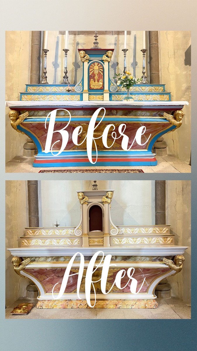 Before After autel Arradon