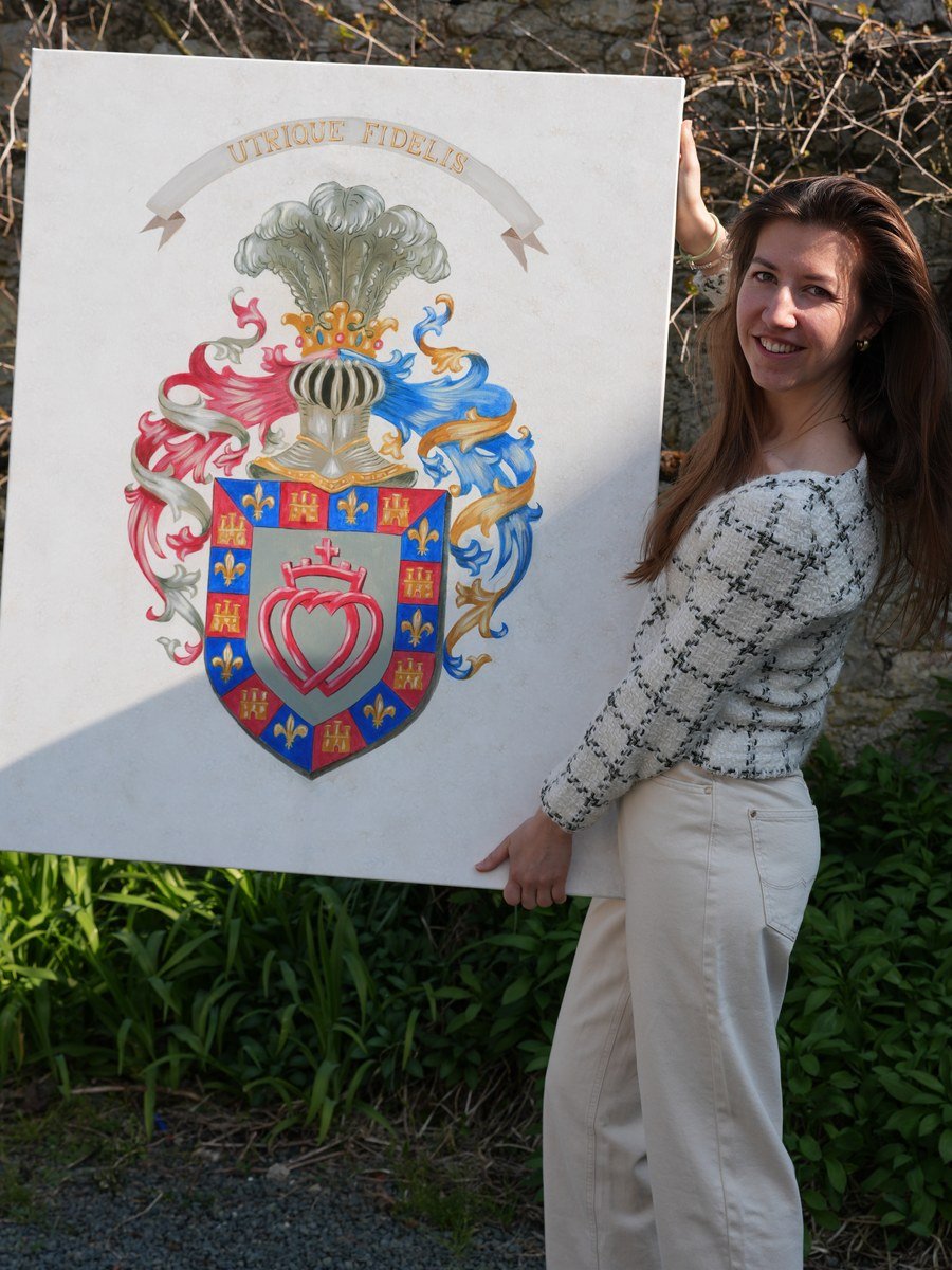 Blason de Vendée terminé